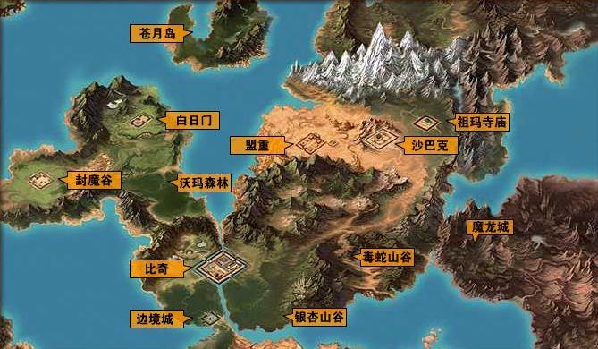 今日新开传奇中比较受欢迎的游戏地图